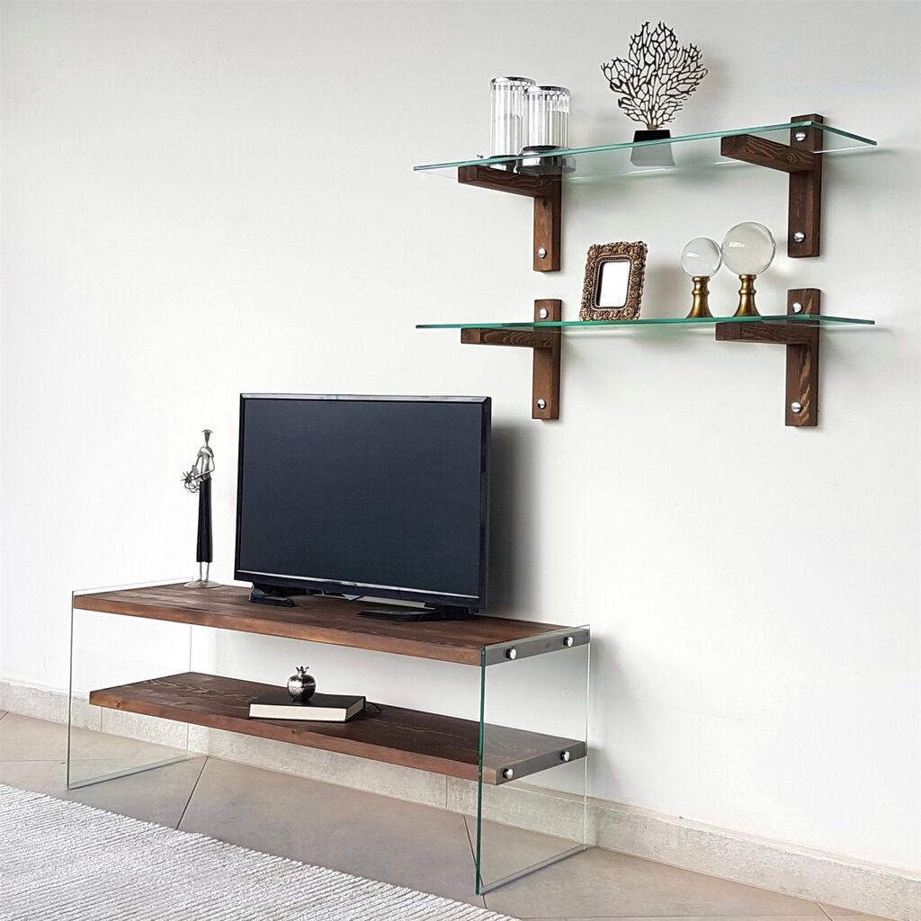 Hanah home TV Komoda od oraha