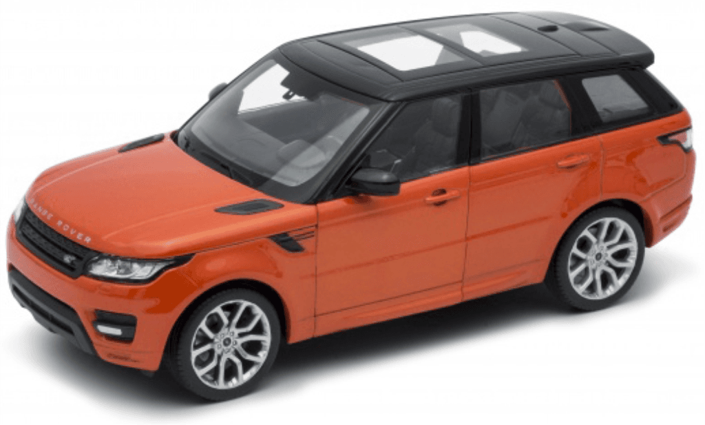 Igračka automobil Land Rover Range Rover Sport 24009, 1:24, Smeđi