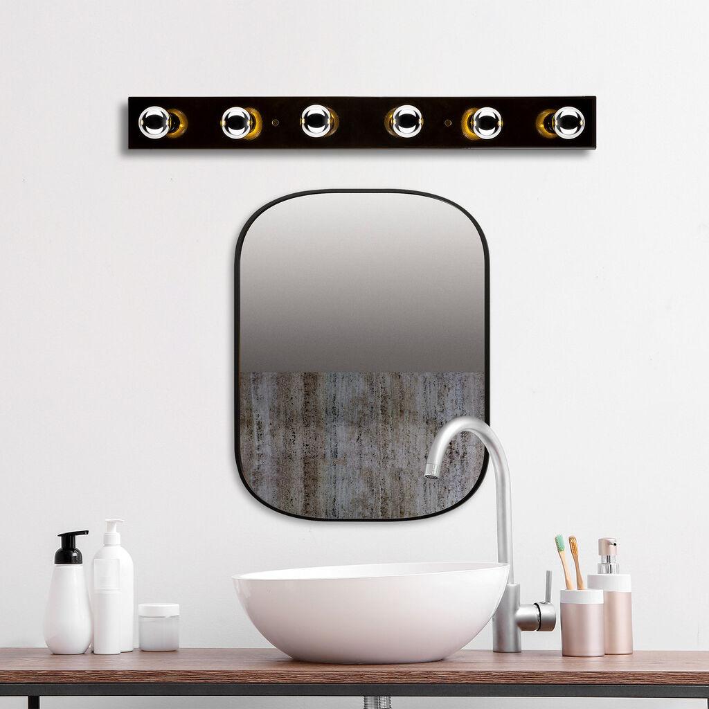 Opviq Mirro 12235 Zidna lampa, crna