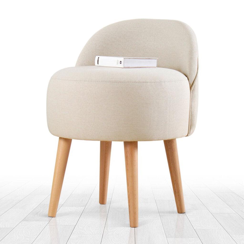 Atelier del Sofa Tabure 46x64x46cm, Krem