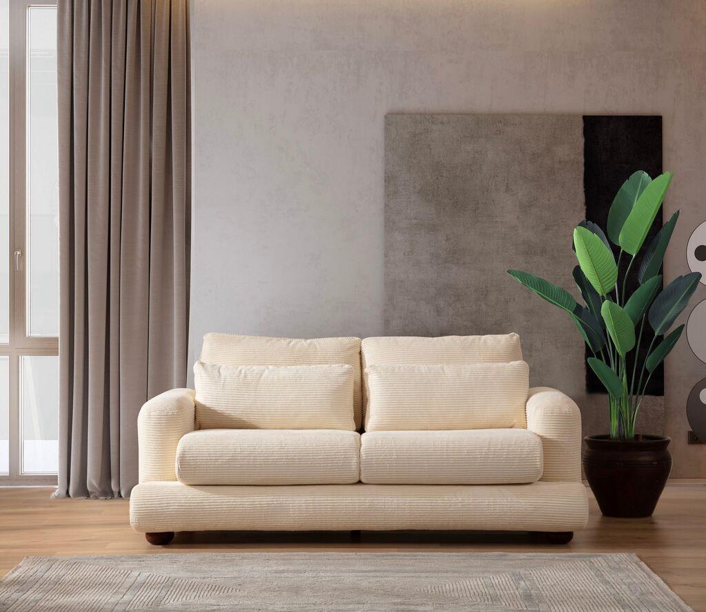 Atelier del Sofa Dvosjed River 105x90x200cm Bež