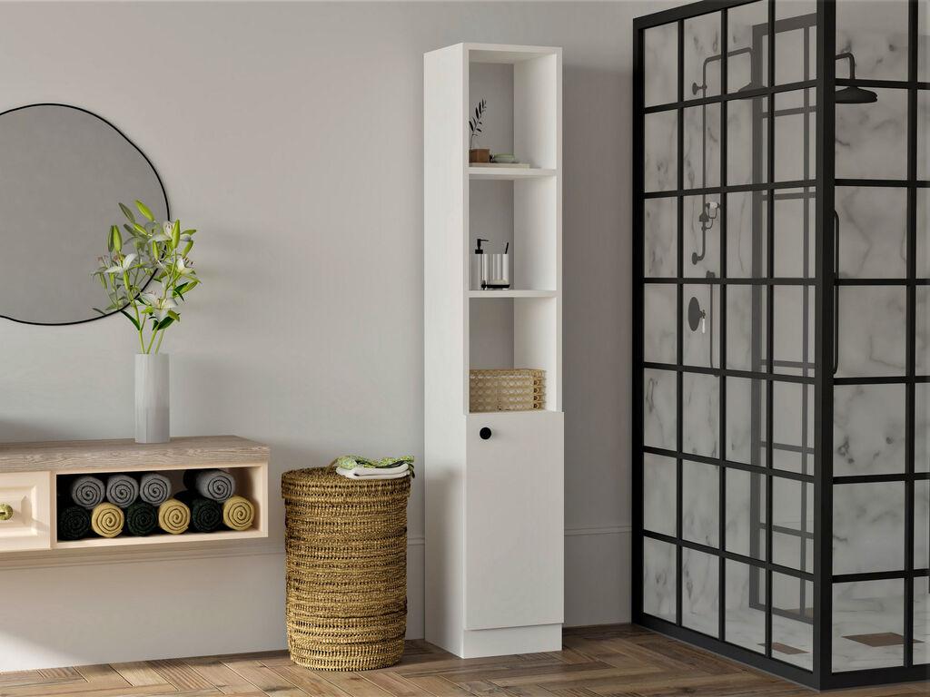 Hanah Home Kupatilski ormarić Bijeli
