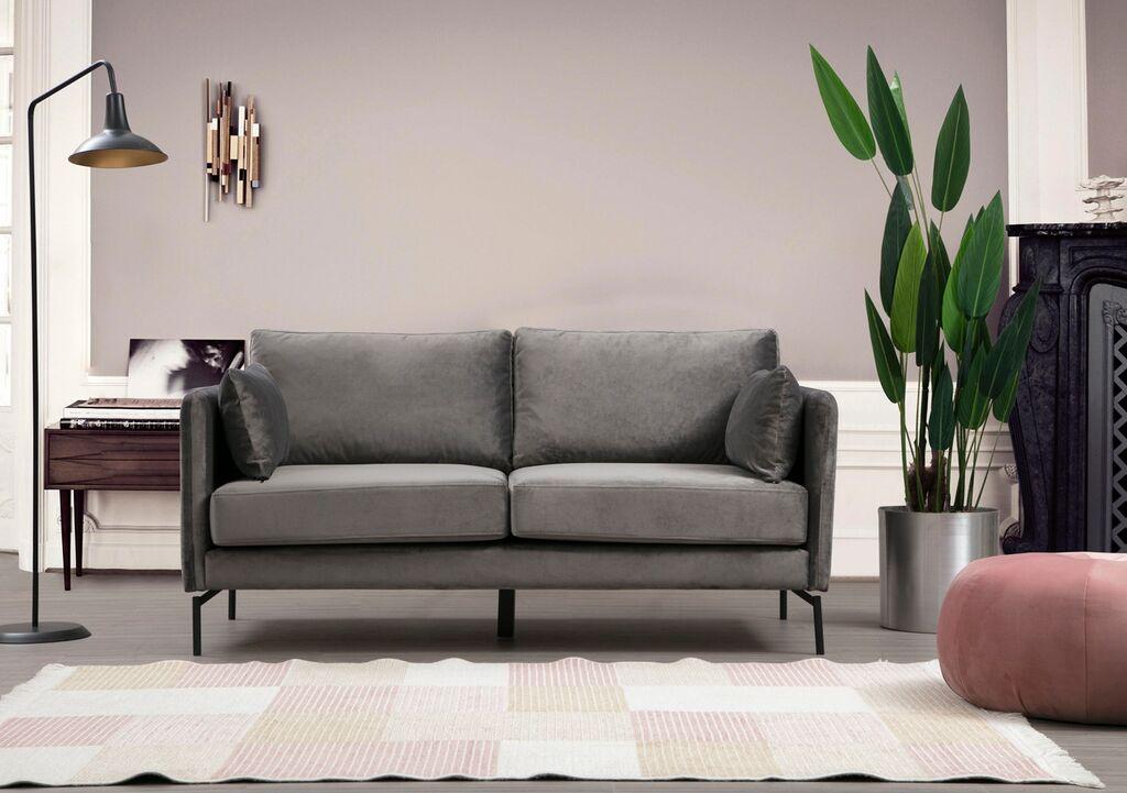 Atelier del Sofa Dvosjed Plava 87x90x177cm Siva