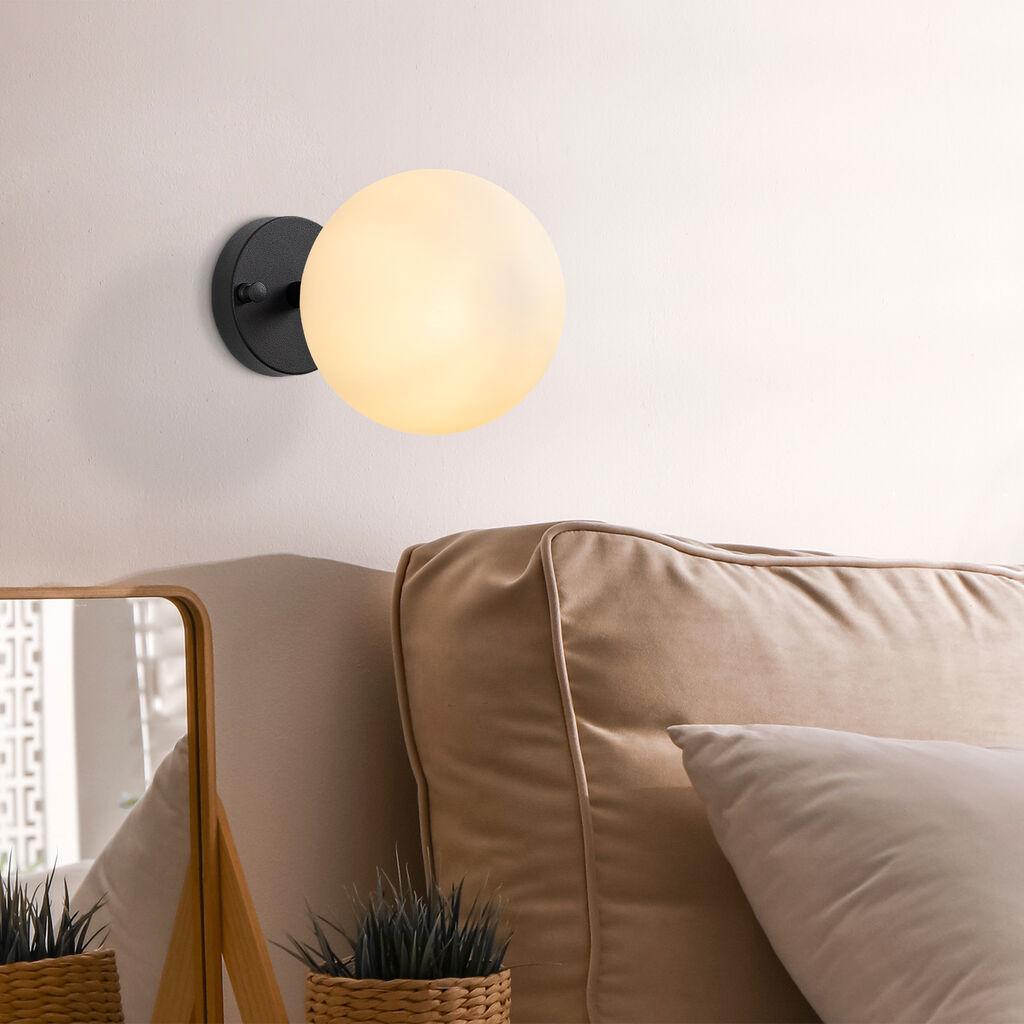 Opviq Atmaca 10230 Zidna lampa, Crna