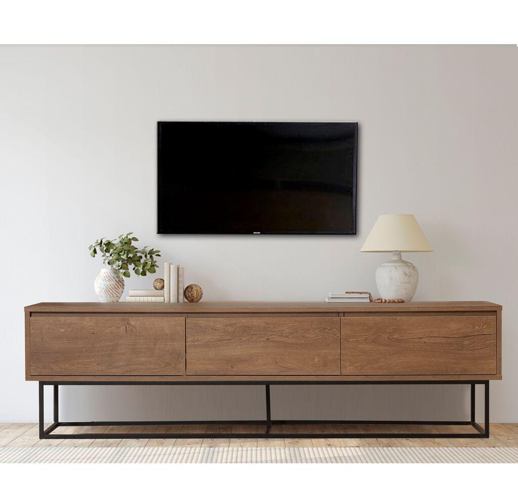 Hanah Home Milo 180 863SPH5106 TV polica, smeđa