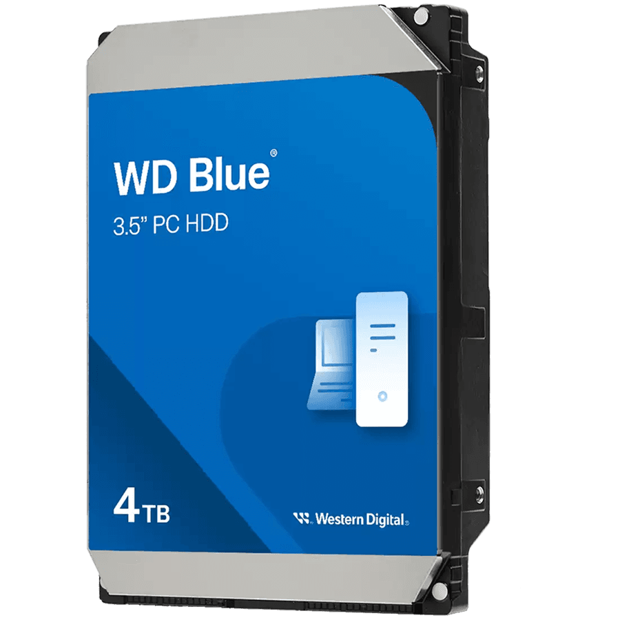 Western Digital HDD disk, 4 TB, 3,5", SATA 6 Gb/s, 128 MB, 5400 RPM