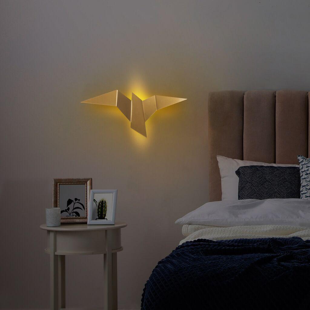 Opviq Pacali 13503 L Zidna lampa, zlatna