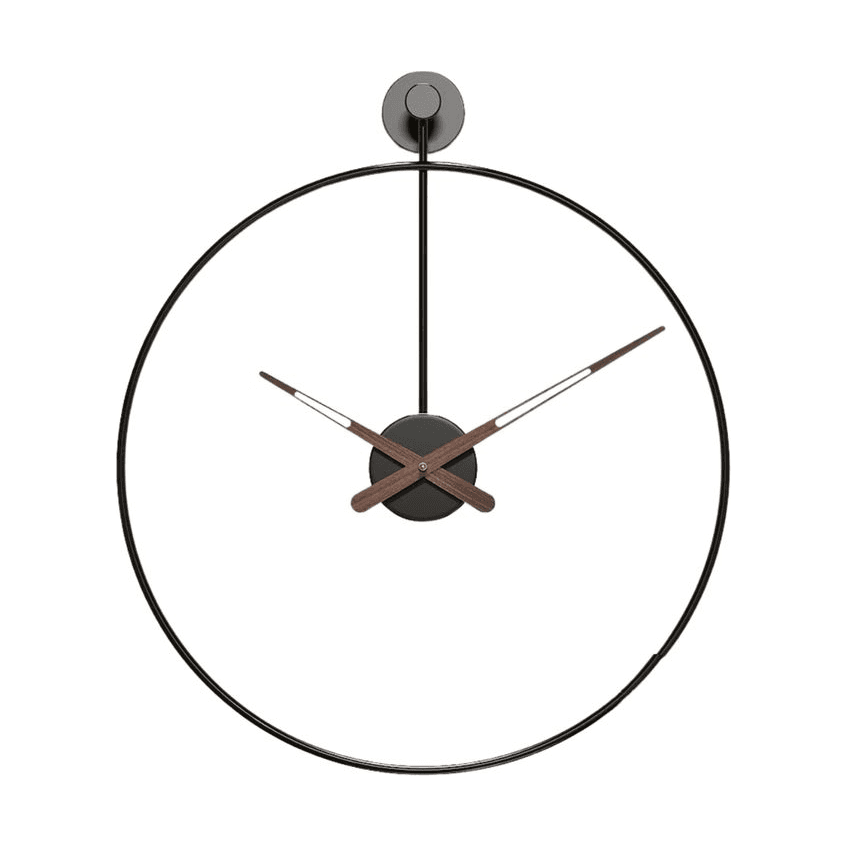 Giga Tempo Dekorativni zidni sat, 60cm, Crni