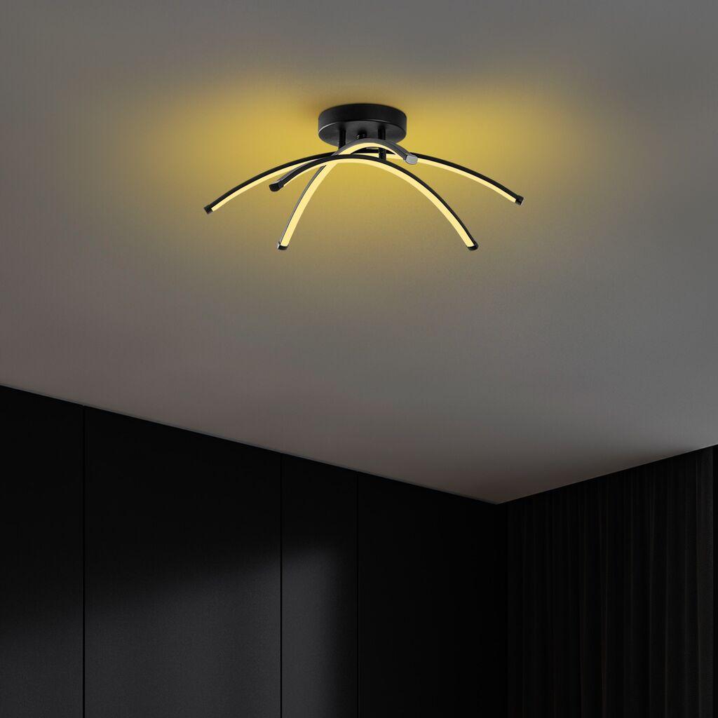 Opviq LEDBANANA 13685 Luster, crni