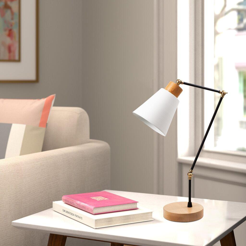 Opviq Manavgat N 598 Stona lampa, Bijela