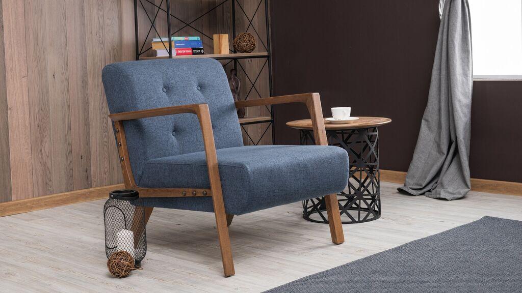 Atelier del Sofa Fotelja Kemer 69x80x83cm Plava