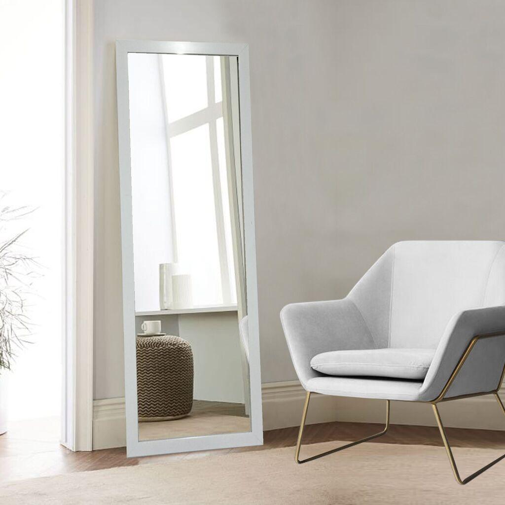 Hanah Home Podno ogledalo Cheval, 40x105cm, Bijelo