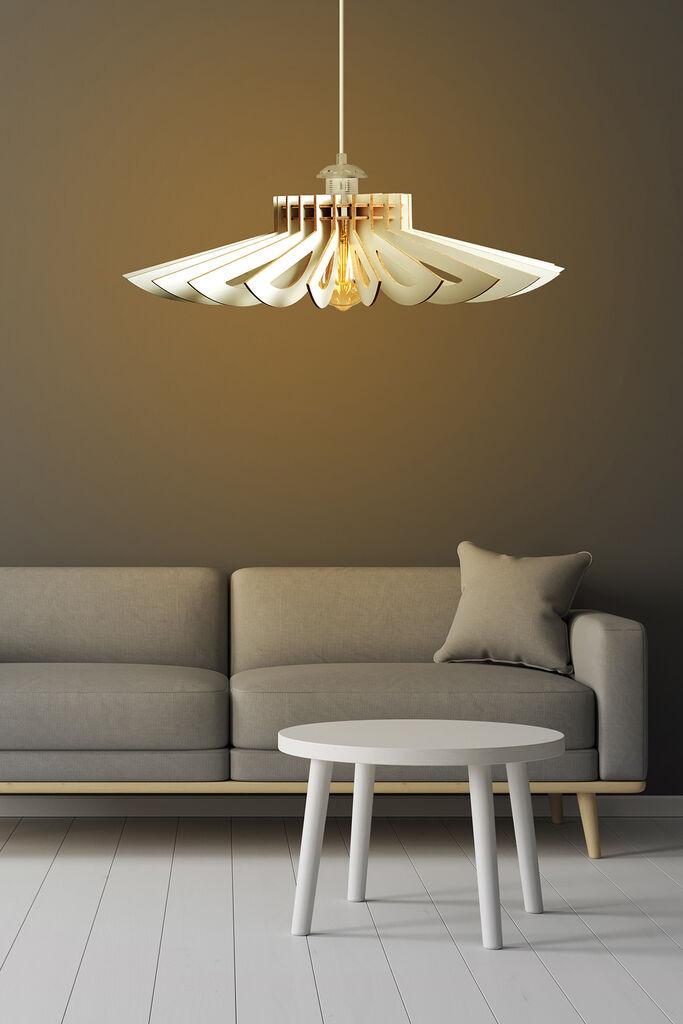 Opviq luster MDF 157, bijeli