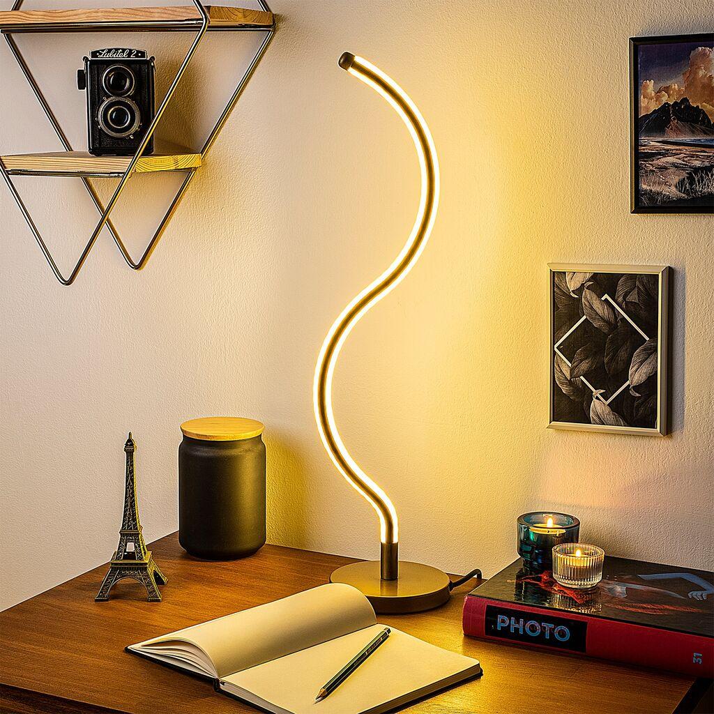 Opviq Yilan 13277 Stona lampa, bronzana