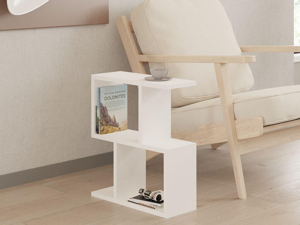 Hanah home Klub sto Zet 45x51.4x17cm Bijeli