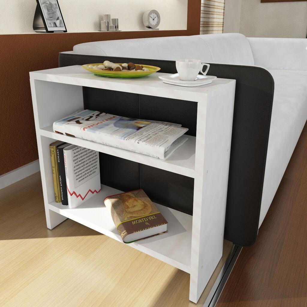 Hanah home Klub sto Silvanus 51x49x17.5cm Bijeli