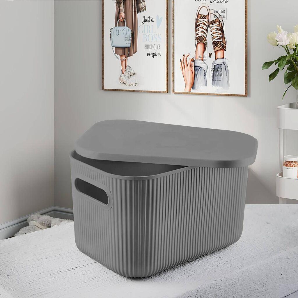 Aberto Design Organizator za sto ORG-2026, 18x25x16cm, Antracit