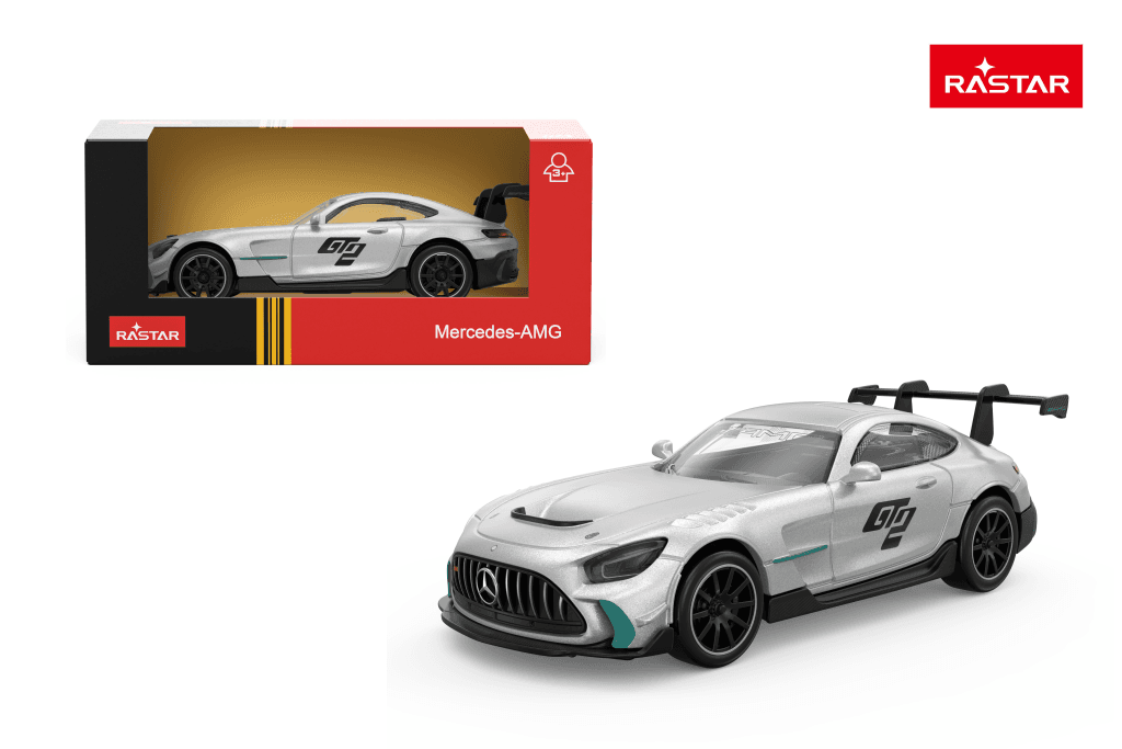 Igračka automobil Mercedes AMG GT2  64650, 1:43, Sivi