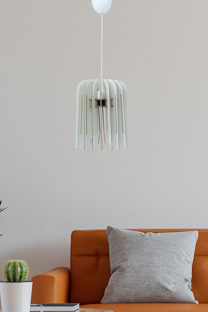 Opviq Luster 211-LB, 65 cm, E27, bijela