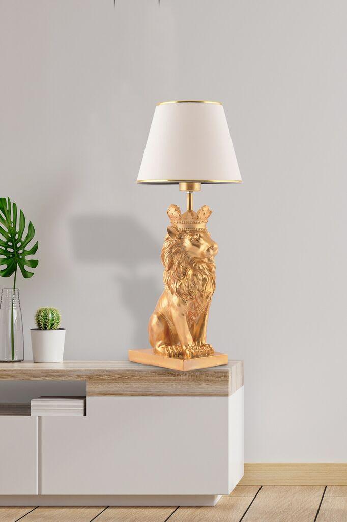 Opviq Stona Lampa Kralj Lavova, Bijela