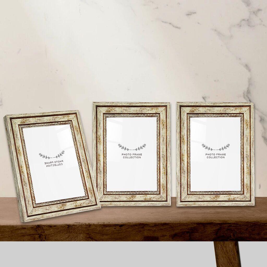 Aberto Design Set okvira za slike 3BAFC1032_1015, 10x15cm, 3 komada, Smeđa