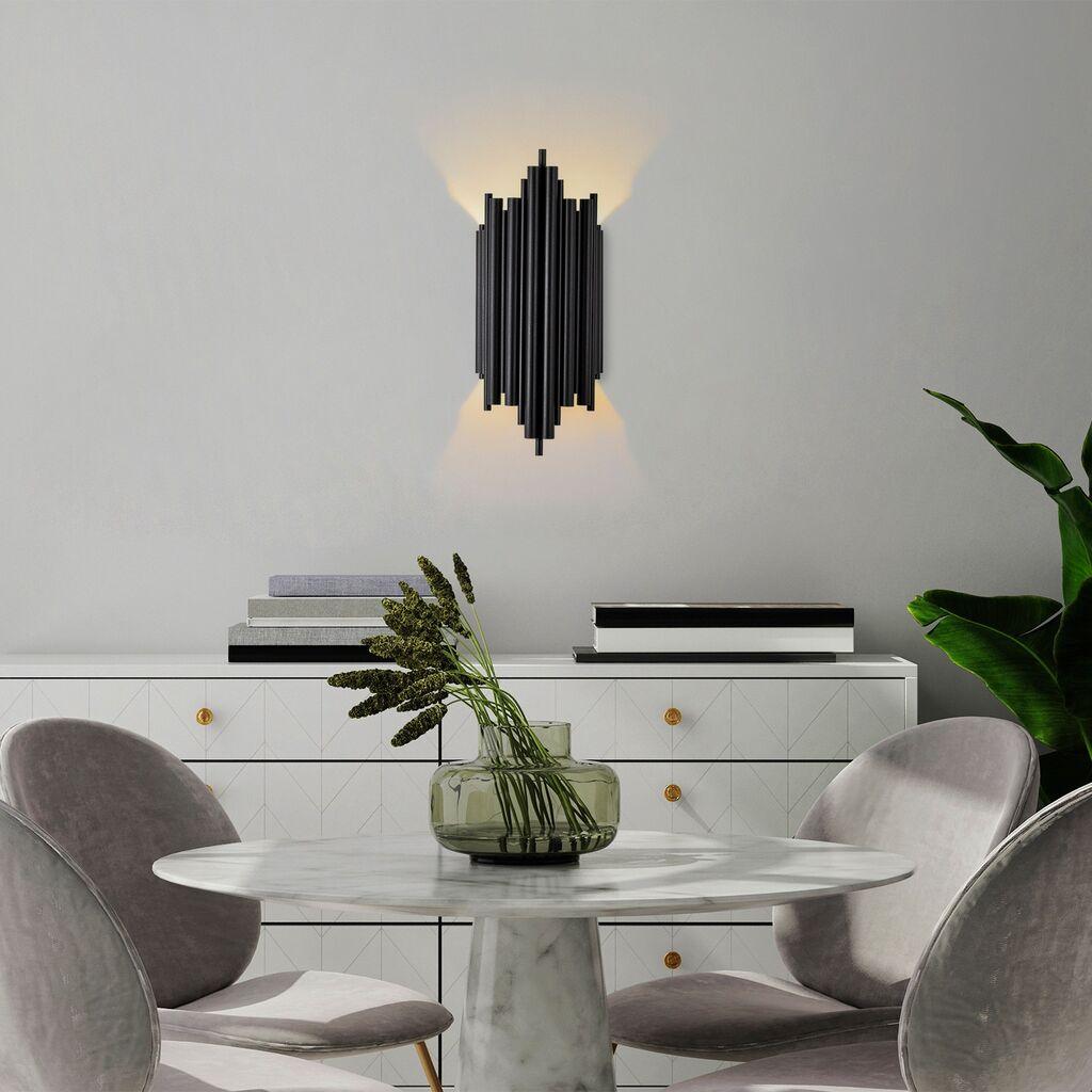 Opviq Reis 13340 Zidna lampa, crna