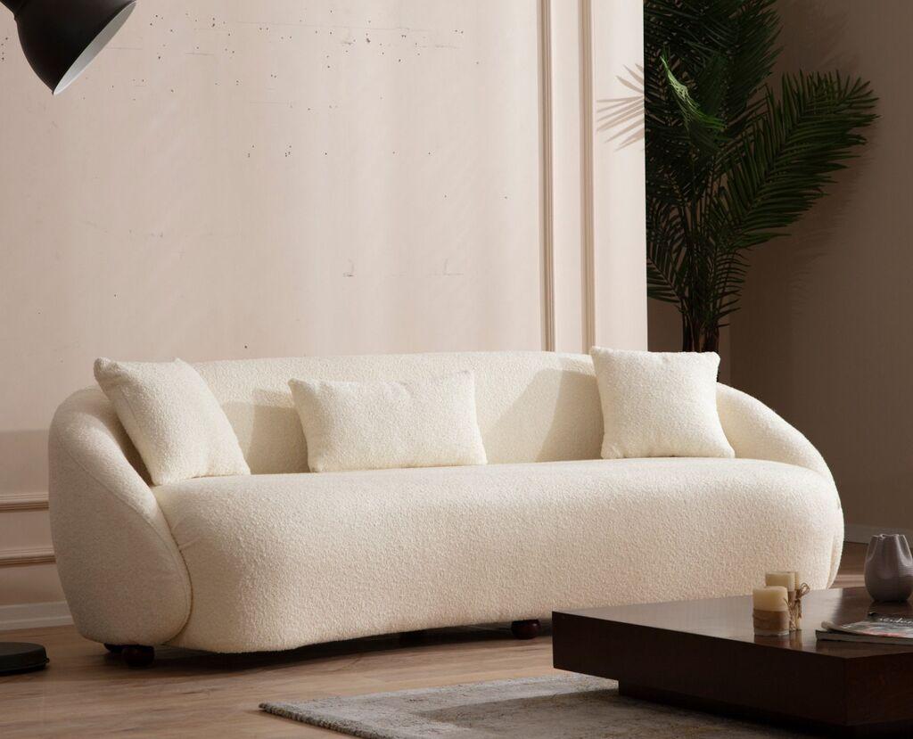 Atelier del Sofa Trosed Napoli 230x75x94cm Cream