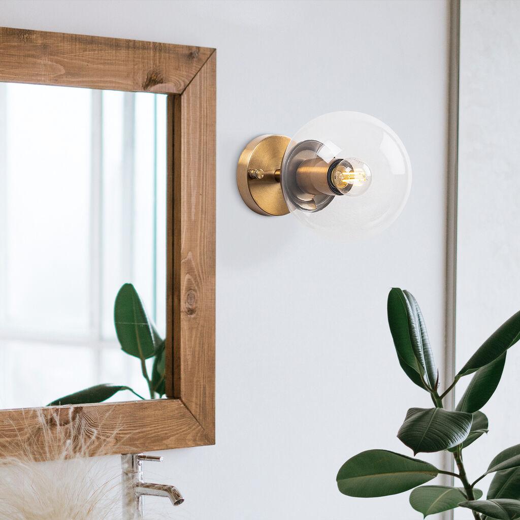 Opviq Atmaca 10235 Zidna lampa, bronzana