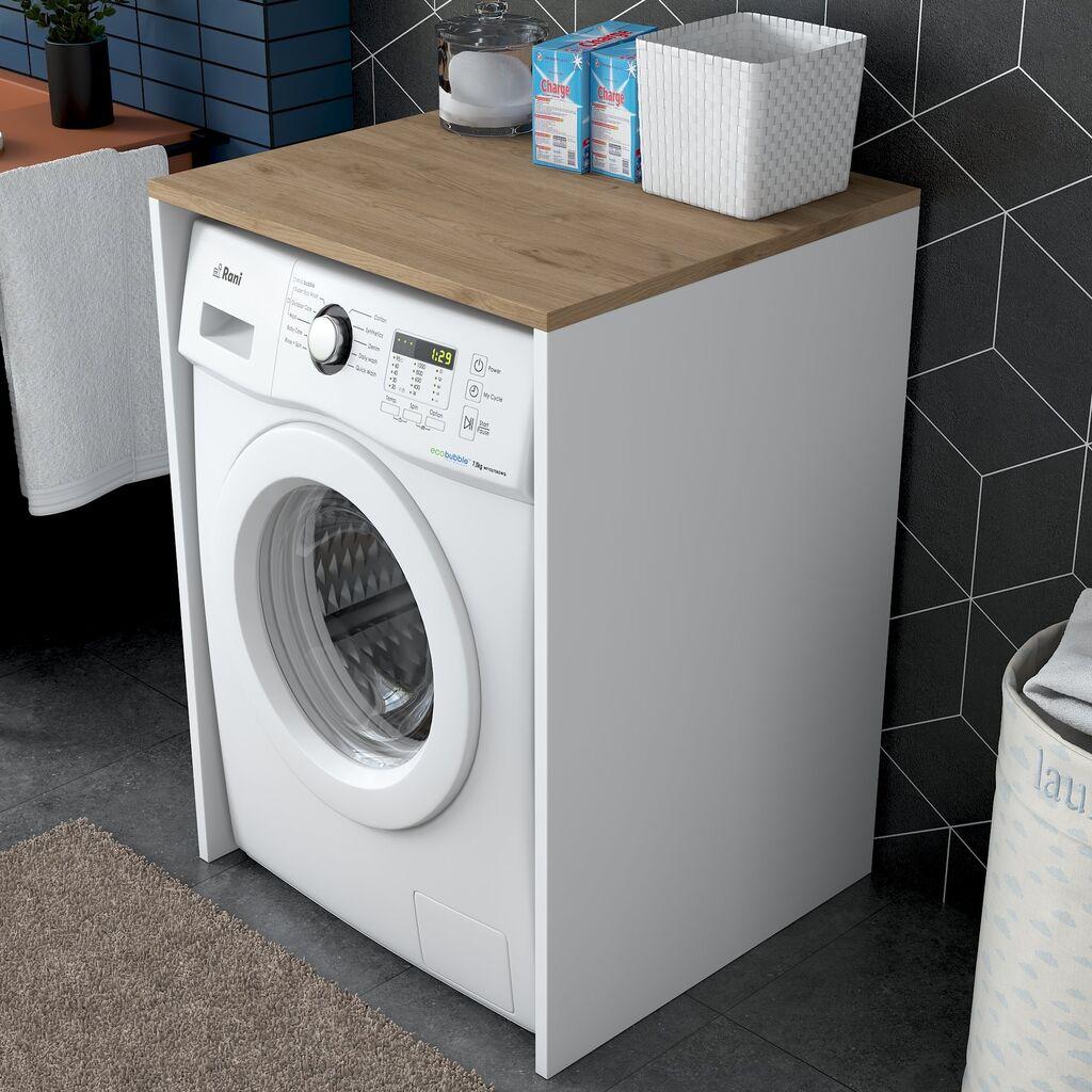 Hanah Home KD103 Polica, Hrast-bijela