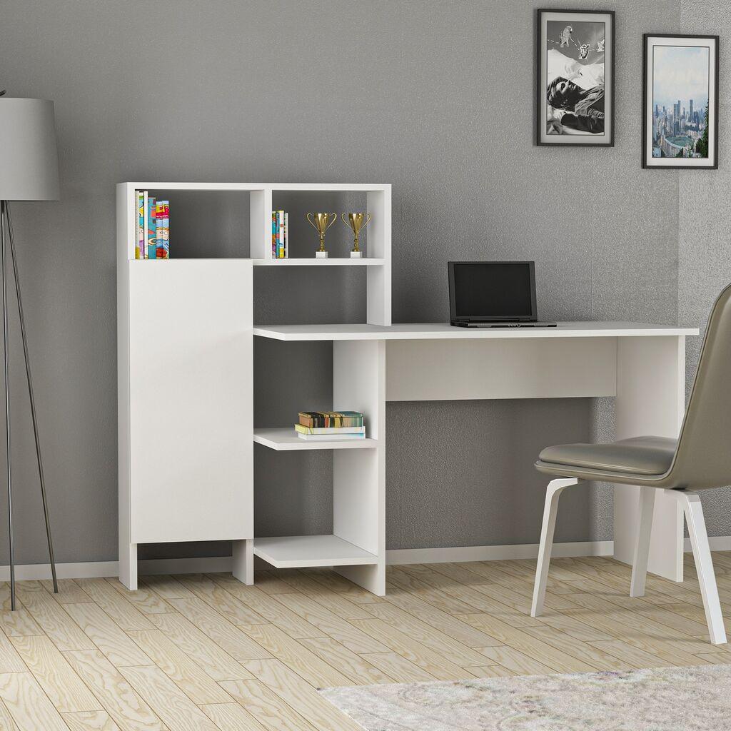 Hanah home Radni sto, 135x111,8x60 cm, Bijeli