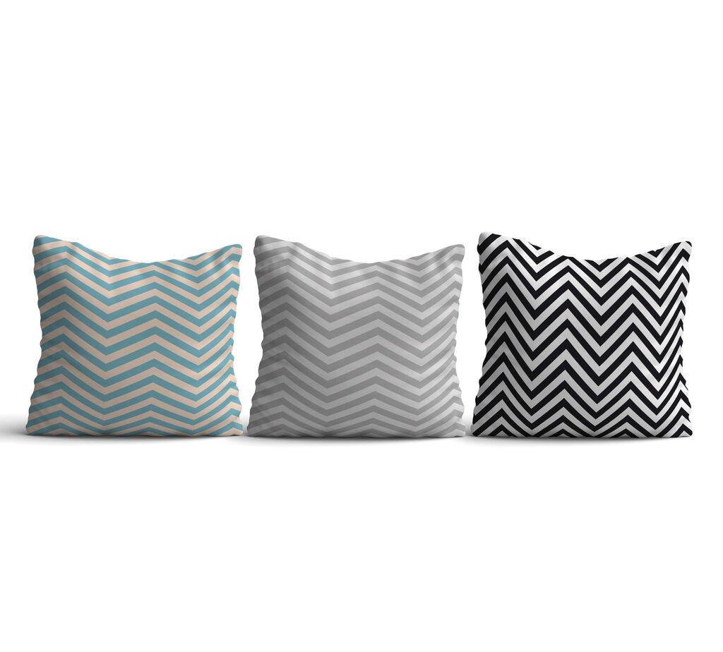 Aberto Design Set od 3 jastučnice 43x43cm Šarene