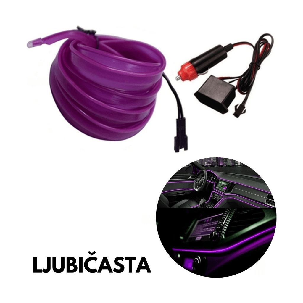 Giga LED ambijentalna traka, 2m, Ljubičasta