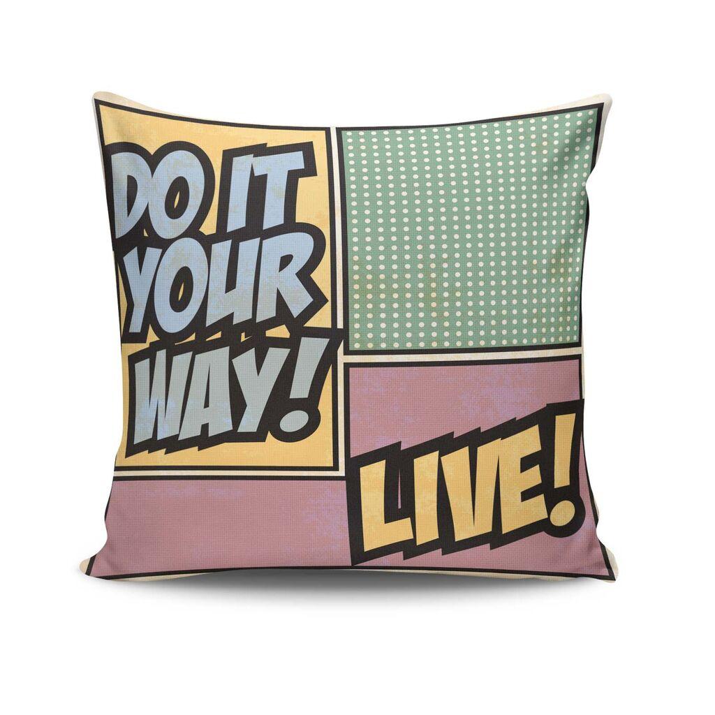 Jastučnica Aberto Design 43x43cm, šarena