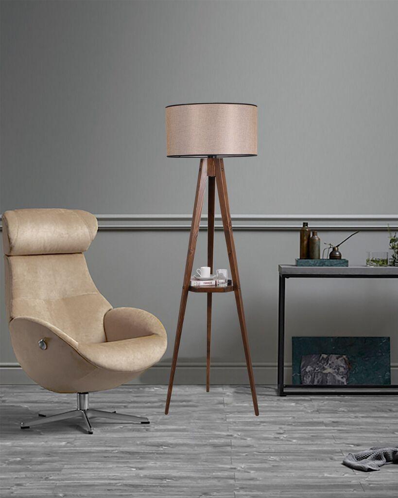 Opviq podna lampa 534LUN2171, smeđa