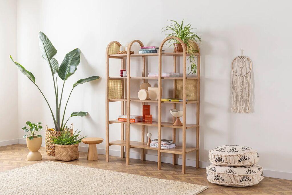 Hanah Home Polica 120x160x36cm Bež