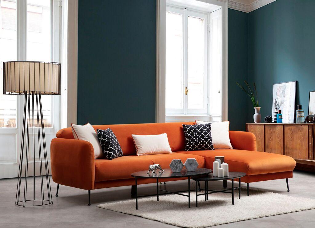 Atelier del Sofa Kutna sofa Sevilla 98x85x270cm Narandžasta