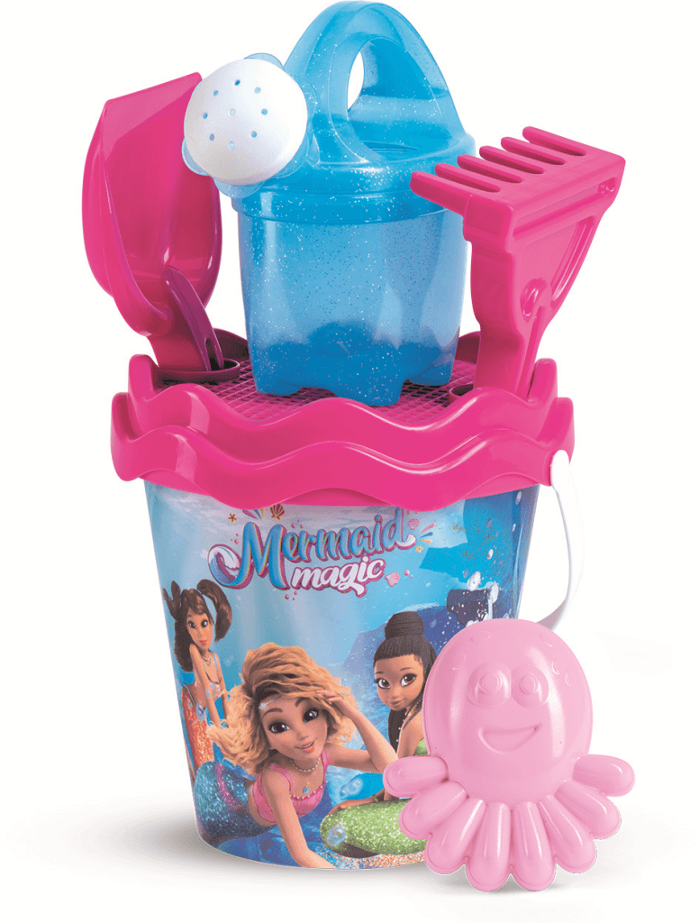 Set za plažu Mermaid Magic 1335-00MM, 17x32cm