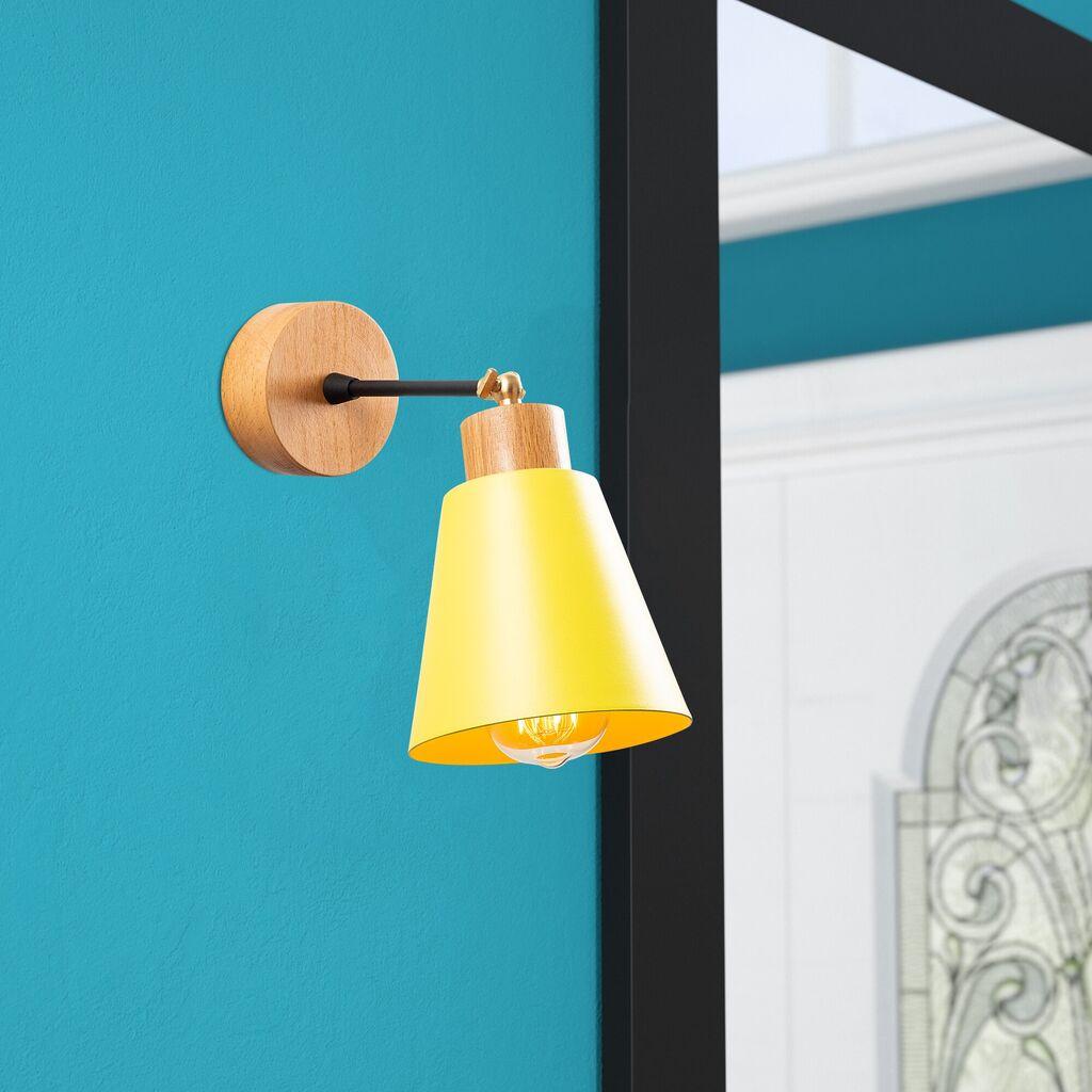 Opviq Zidna lampa E27 Grlo, Žuta