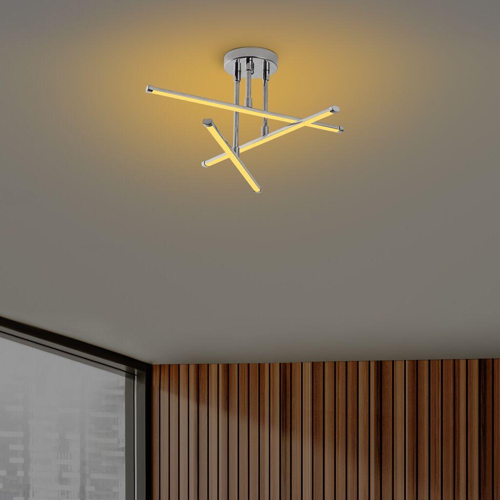 Opviq Ledflower 13652 luster, sivi