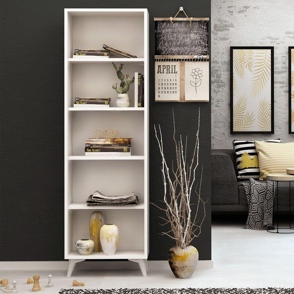 Hanah Home Polica 50x162x25cm Bijela
