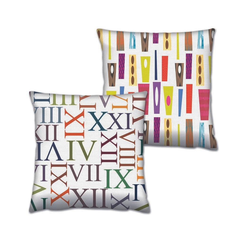 Aberto Design Set od 2 jastuka 43x43cm Šareni