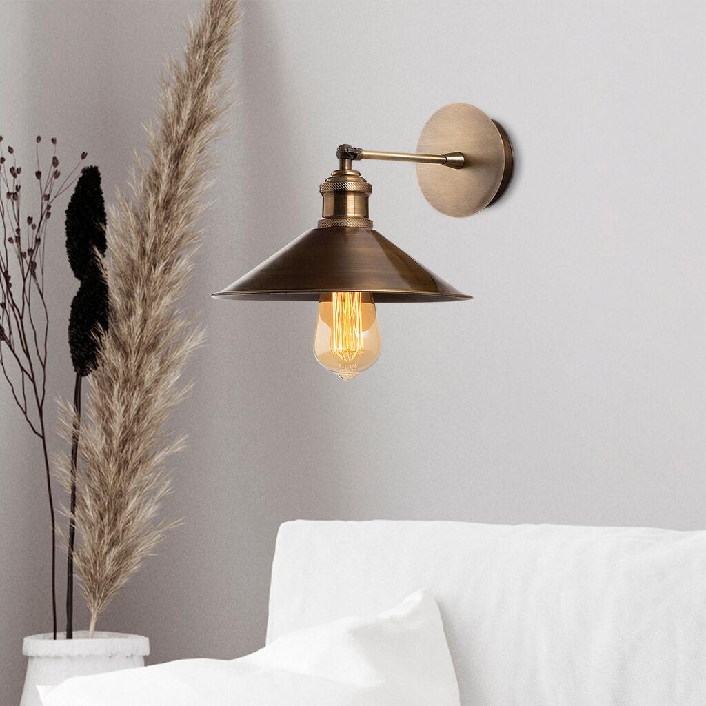 Opviq Zidna lampa E27 Max 40W, Bronza