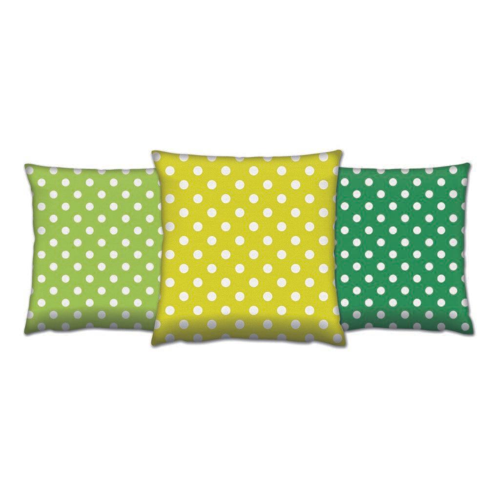 Aberto Design AC 4616 4614 4617 Set od 3 ukrasna jastuka, 43 x 43 cm, Šareni