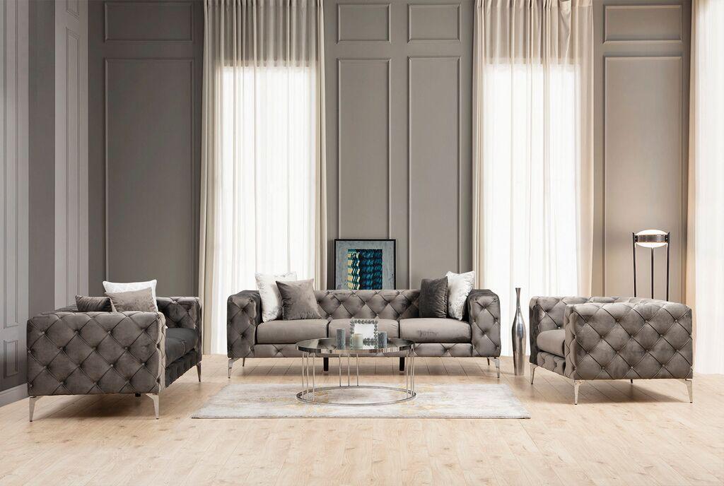 Atelier del Sofa Dvosjed Como 197x70x90cm Antracit