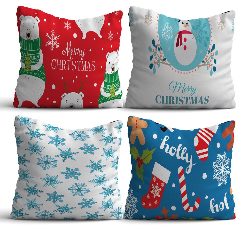 Aberto Design Set od 4 jastuka 43x43cm Šareni