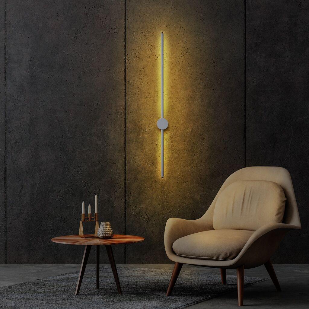 Opviq Sword 13485 Zidna lampa, srebrna