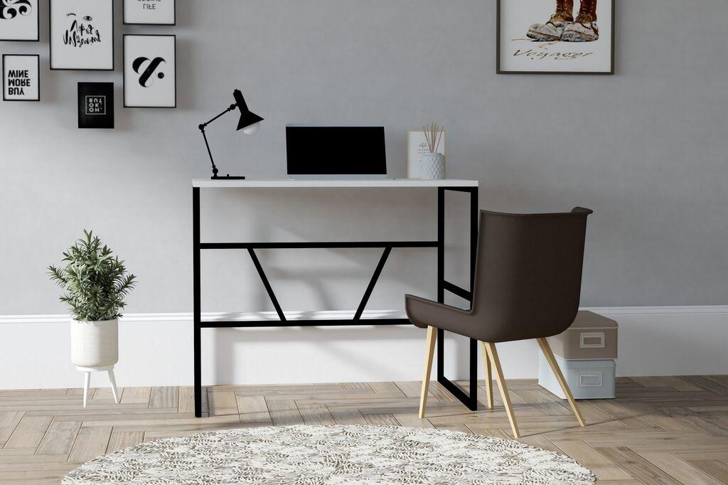 Hanah kućni radni sto 90x60​​x74cm Bijeli