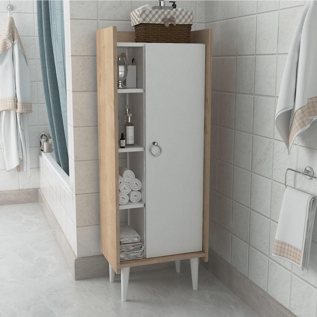 Hanah Home Lagomood Ormar, bukva-bijela