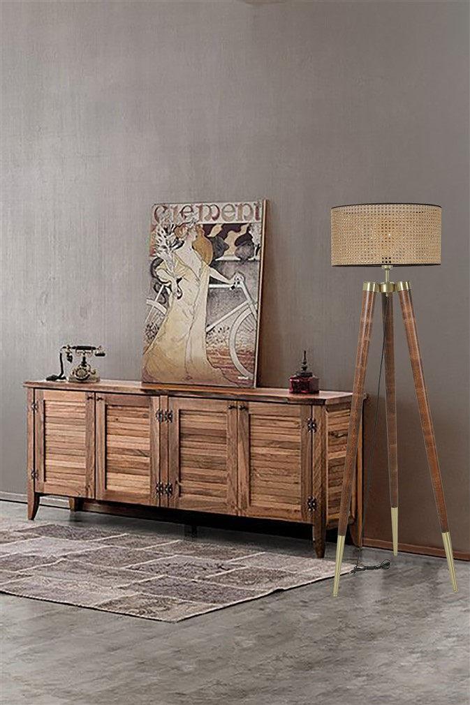 Opviq podna lampa, 160 cm, E27, bež