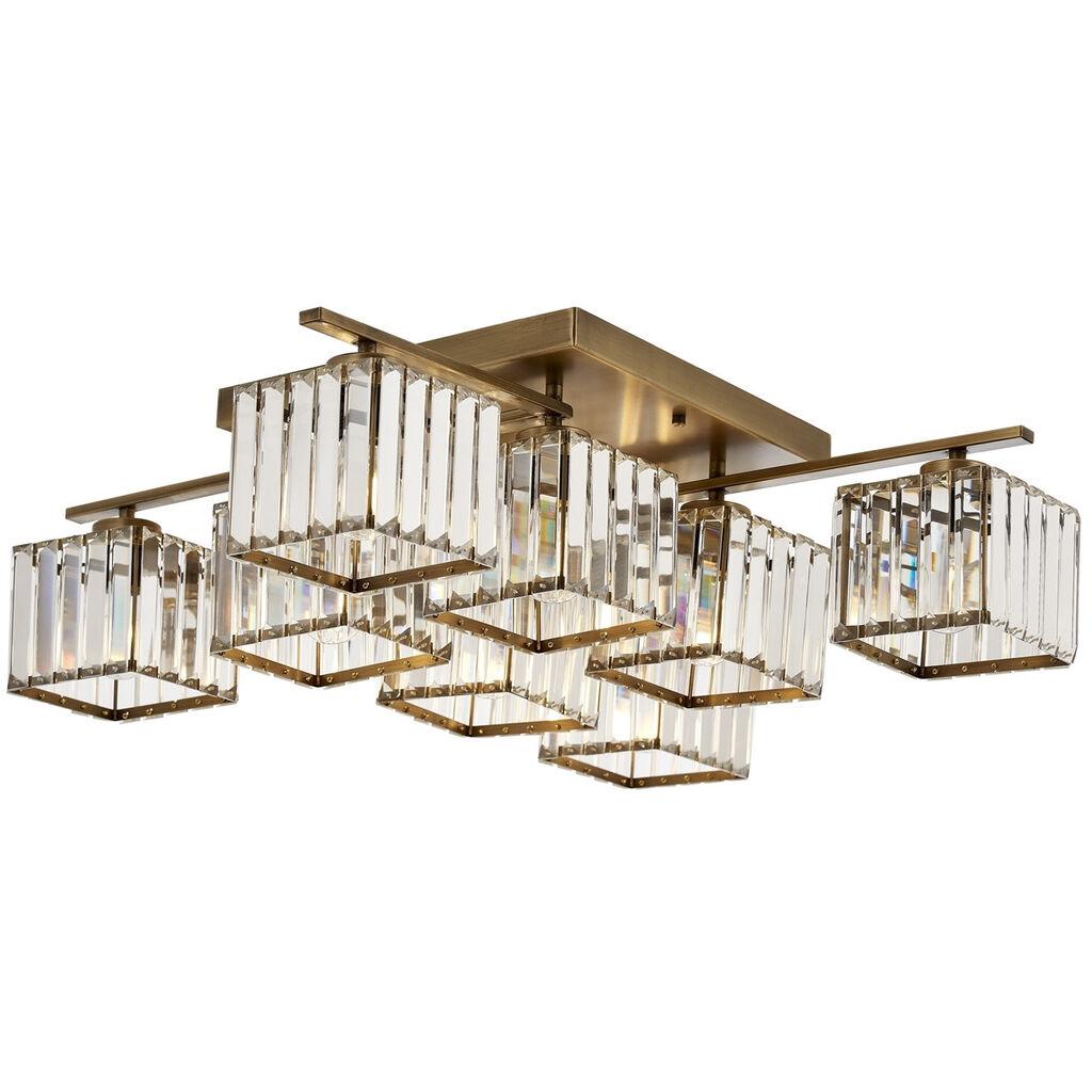 Opviq Luster Av 1795 8E, Metal, Bronzana boja